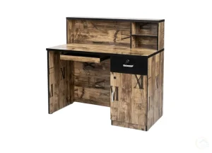 Computer Desk with Hutch and Keyboard Tray