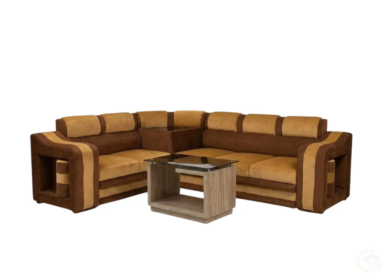 Luxury Modern L-Shaped Sofa Set - Prime home Solutions