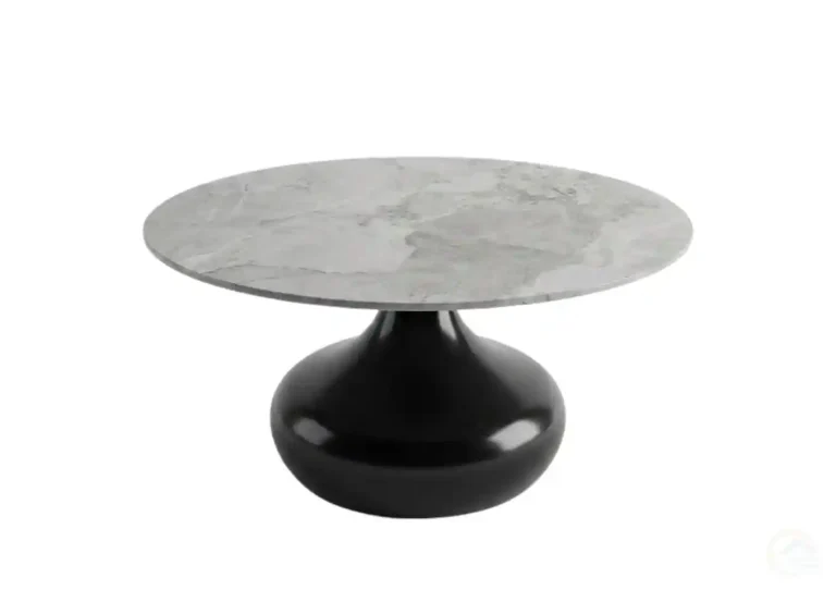 modern pedestal coffee table