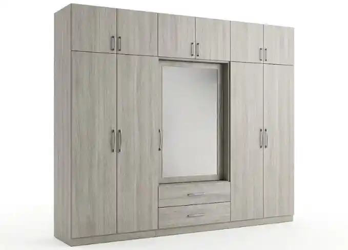 itted closet system.